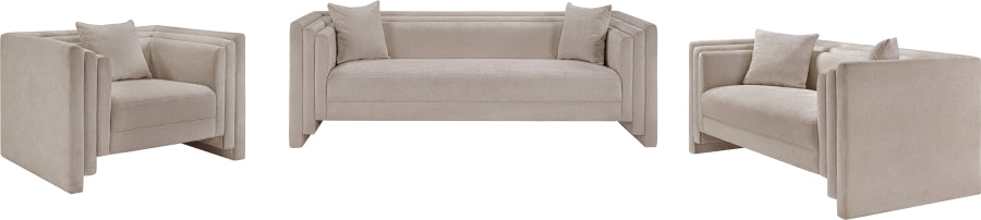 Everett Chenille Fabric Sofa