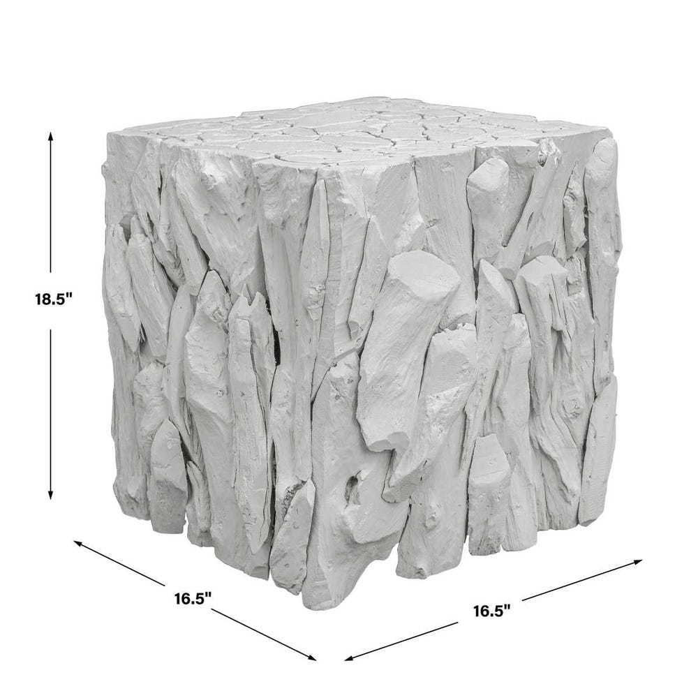 Teak Root Bunching Cube
