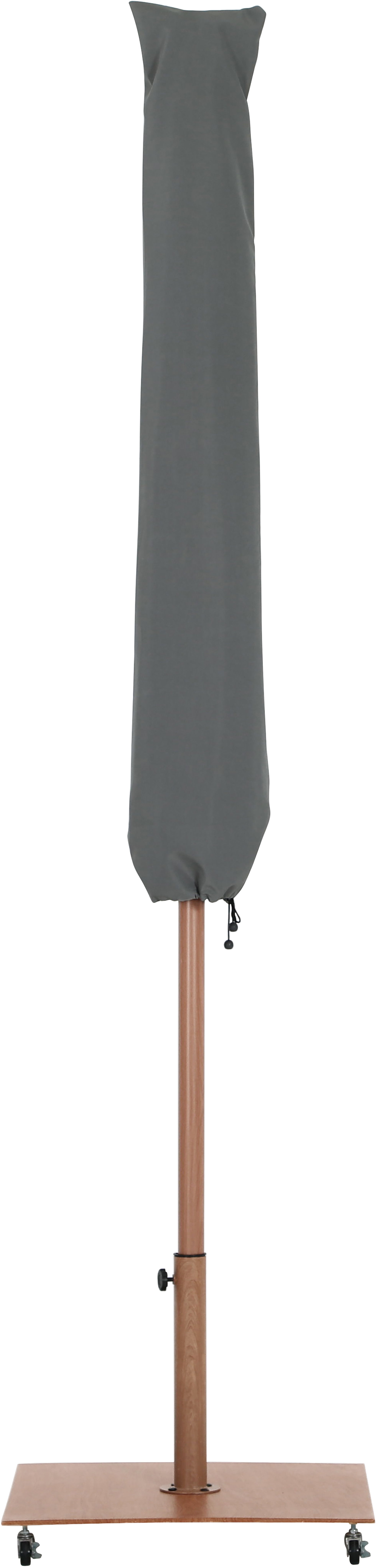 Fiji Water Resistant Fabric And Aluminum Patio Umbrella With Base Set
