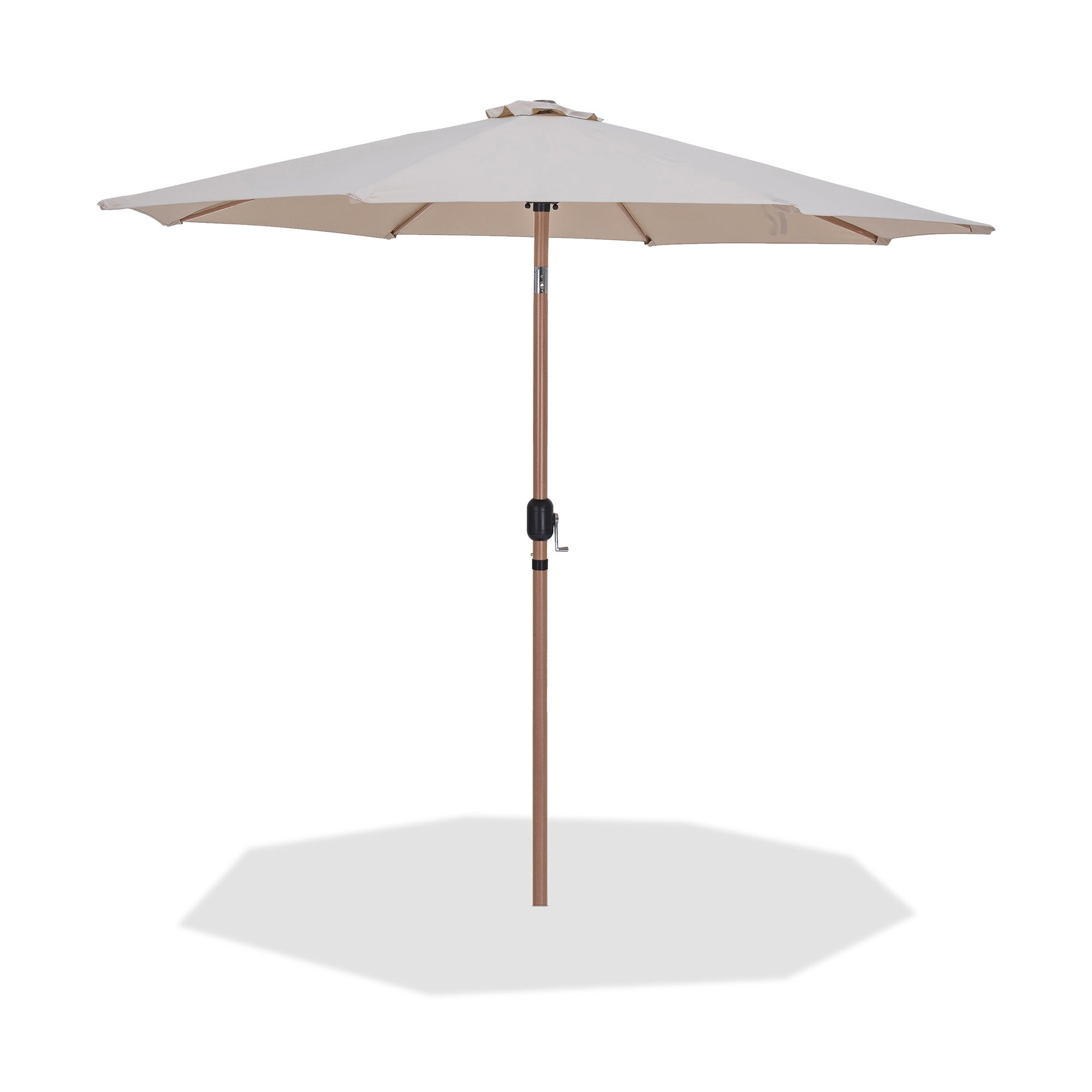 Fiji Water Resistant Fabric And Aluminum Patio Umbrella