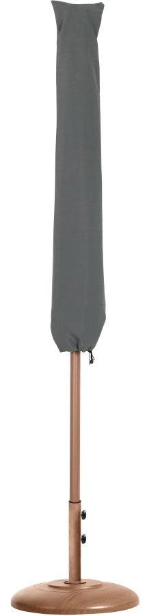 Fiji Water Resistant Fabric And Aluminum Patio Umbrella With Base Set