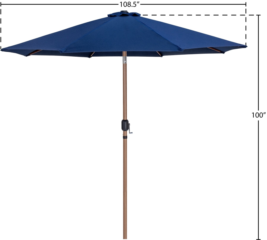 Fiji Water Resistant Fabric And Aluminum Patio Umbrella