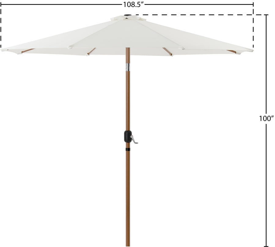 Fiji Water Resistant Fabric And Aluminum Patio Umbrella