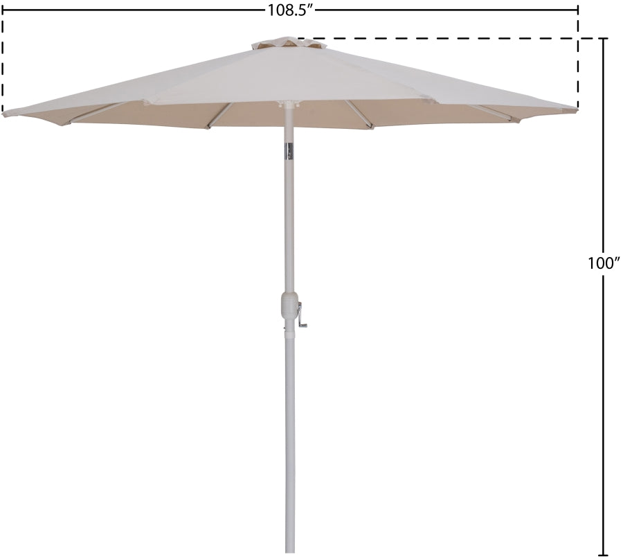 Fiji Water Resistant Fabric And Aluminum Patio Umbrella