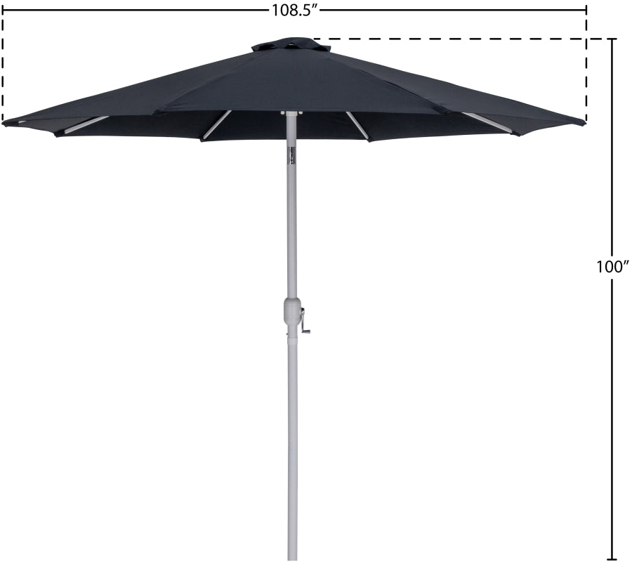 Fiji Water Resistant Fabric And Aluminum Patio Umbrella