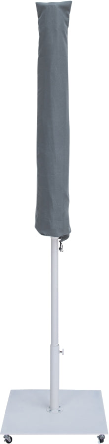 Fiji Water Resistant Fabric And Aluminum Patio Umbrella With Base Set