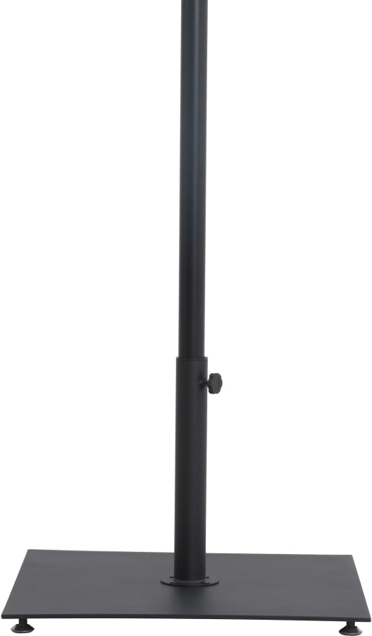 Fiji Water Resistant Fabric And Aluminum Patio Umbrella With Base Set