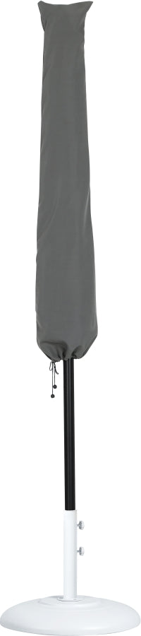 Fiji Water Resistant Fabric And Aluminum Patio Umbrella With Base Set