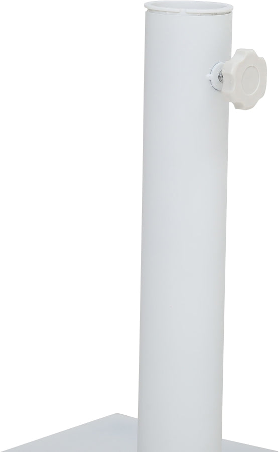 Amalfi Water Resistant Fabric And Aluminum Patio Umbrella With Base Set
