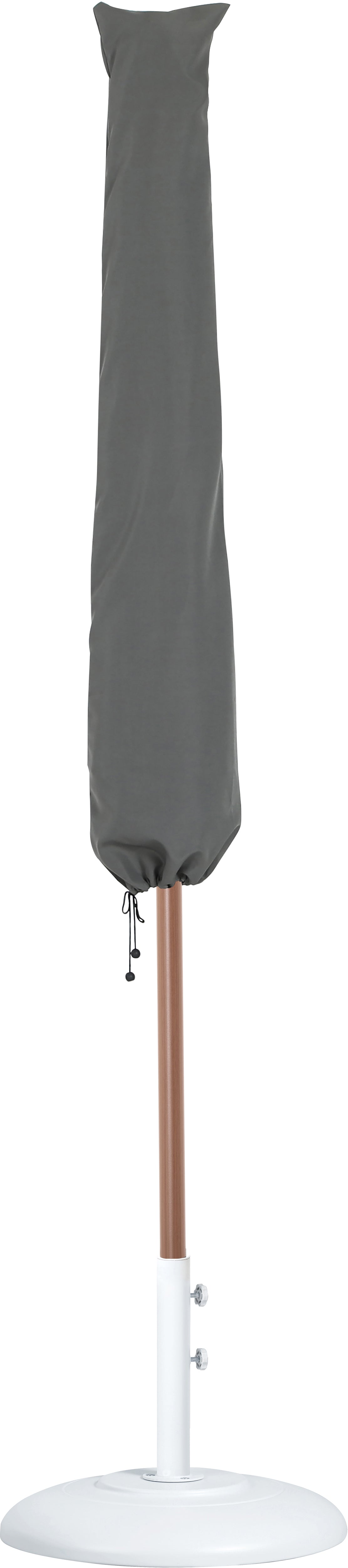 Amalfi Water Resistant Fabric And Aluminum Patio Umbrella With Base Set