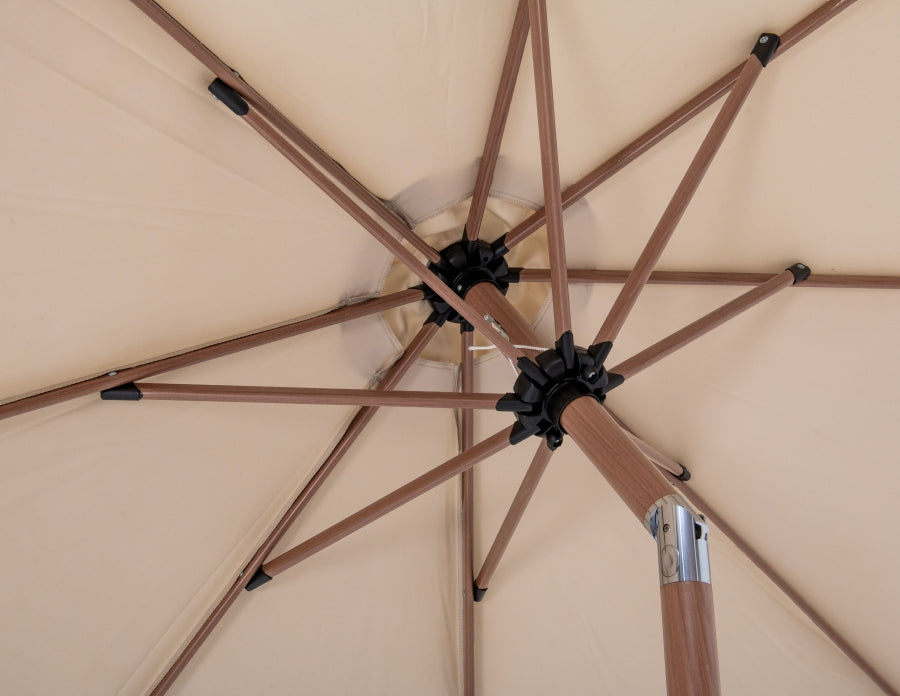 Amalfi Water Resistant Fabric And Aluminum Patio Umbrella