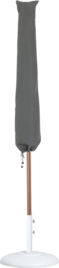 Amalfi Water Resistant Fabric And Aluminum Patio Umbrella With Base Set