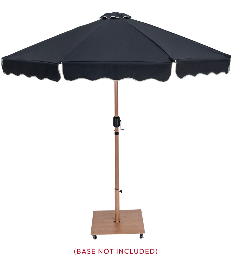 Amalfi Water Resistant Fabric And Aluminum Patio Umbrella