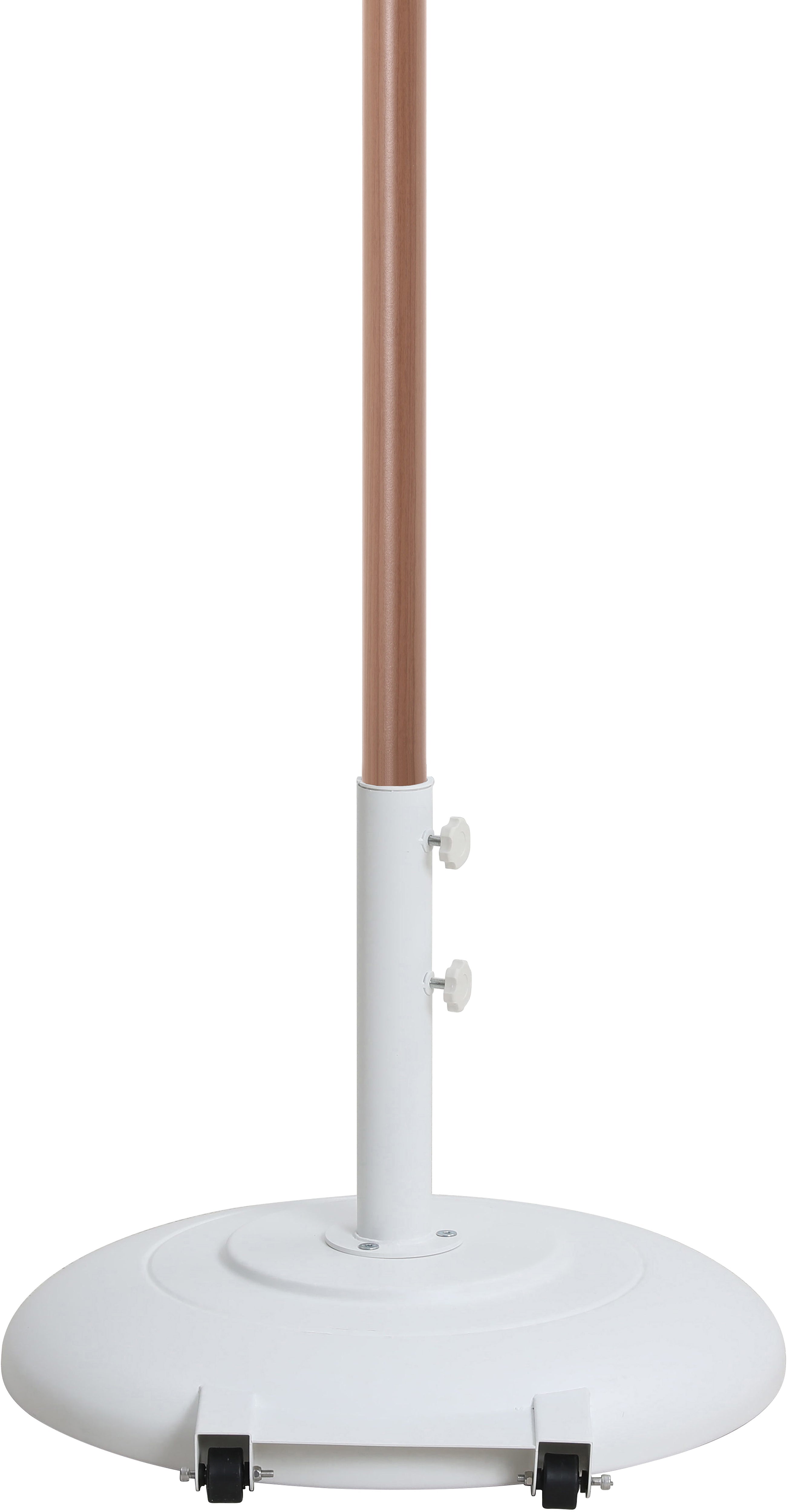 Amalfi Water Resistant Fabric And Aluminum Patio Umbrella With Base Set