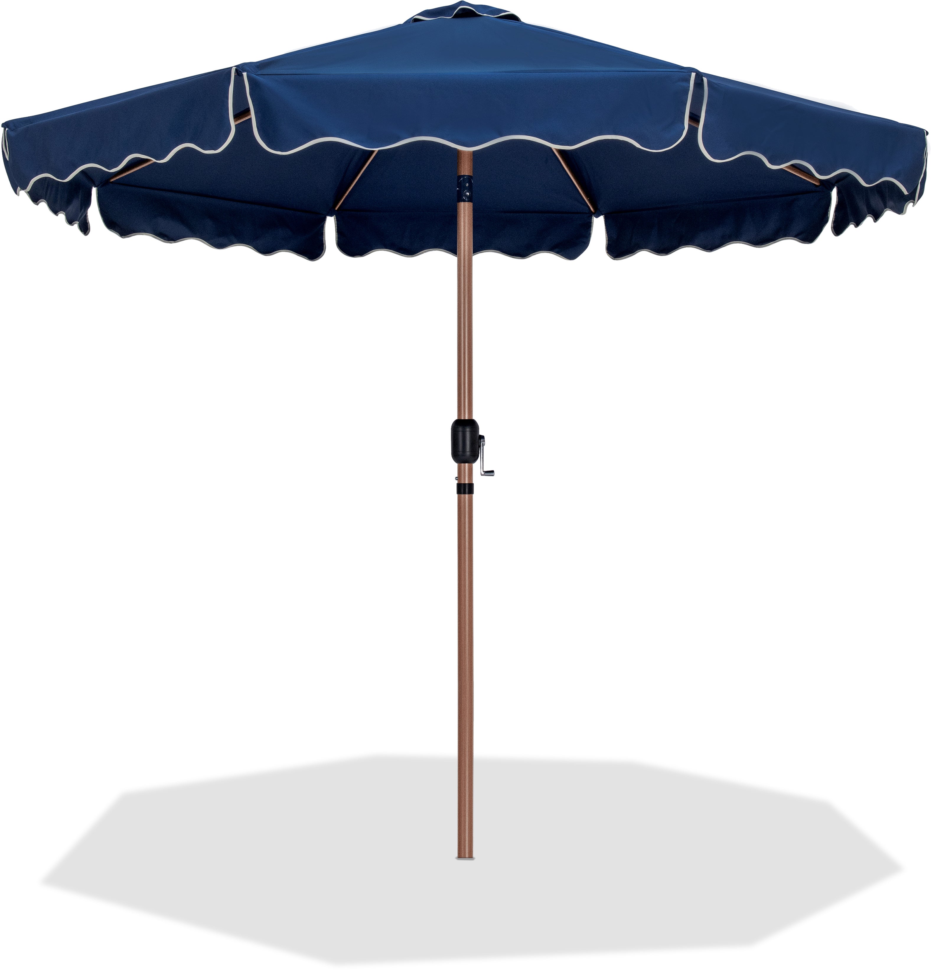 Amalfi Water Resistant Fabric And Aluminum Patio Umbrella