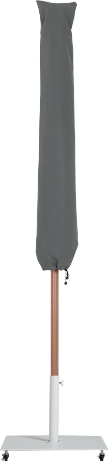 Amalfi Water Resistant Fabric And Aluminum Patio Umbrella With Base Set
