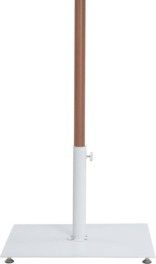 Amalfi Water Resistant Fabric And Aluminum Patio Umbrella With Base Set