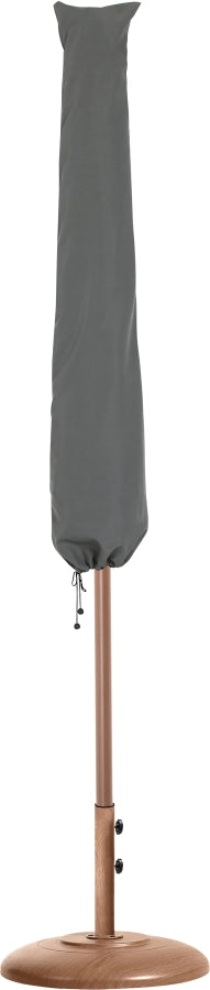 Amalfi Water Resistant Fabric And Aluminum Patio Umbrella With Base Set