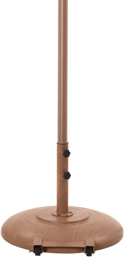 Amalfi Water Resistant Fabric And Aluminum Patio Umbrella With Base Set