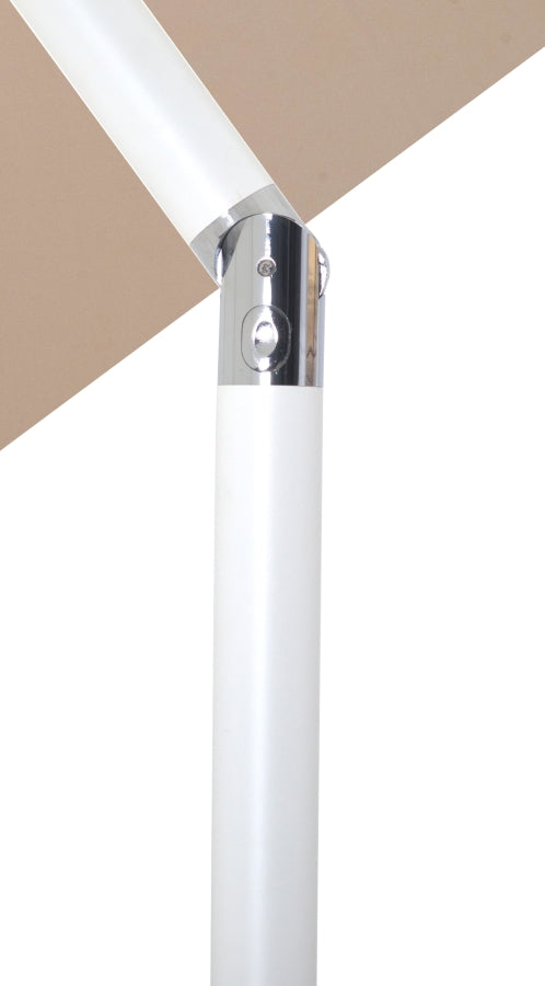 Amalfi Water Resistant Fabric And Aluminum Patio Umbrella