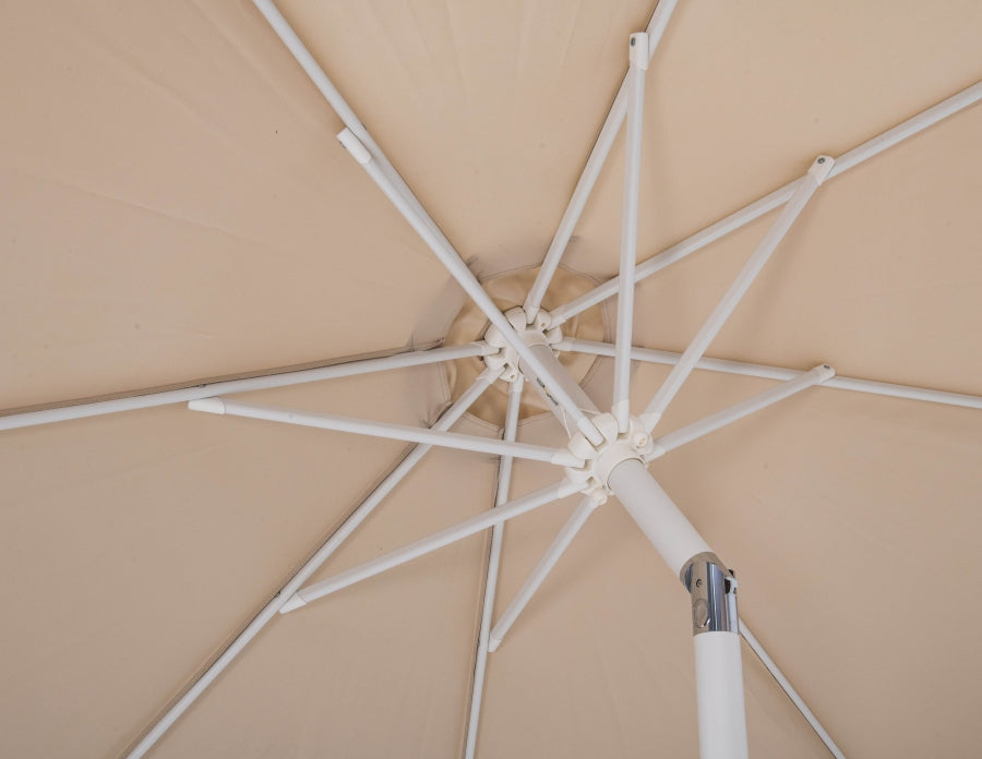 Amalfi Water Resistant Fabric And Aluminum Patio Umbrella