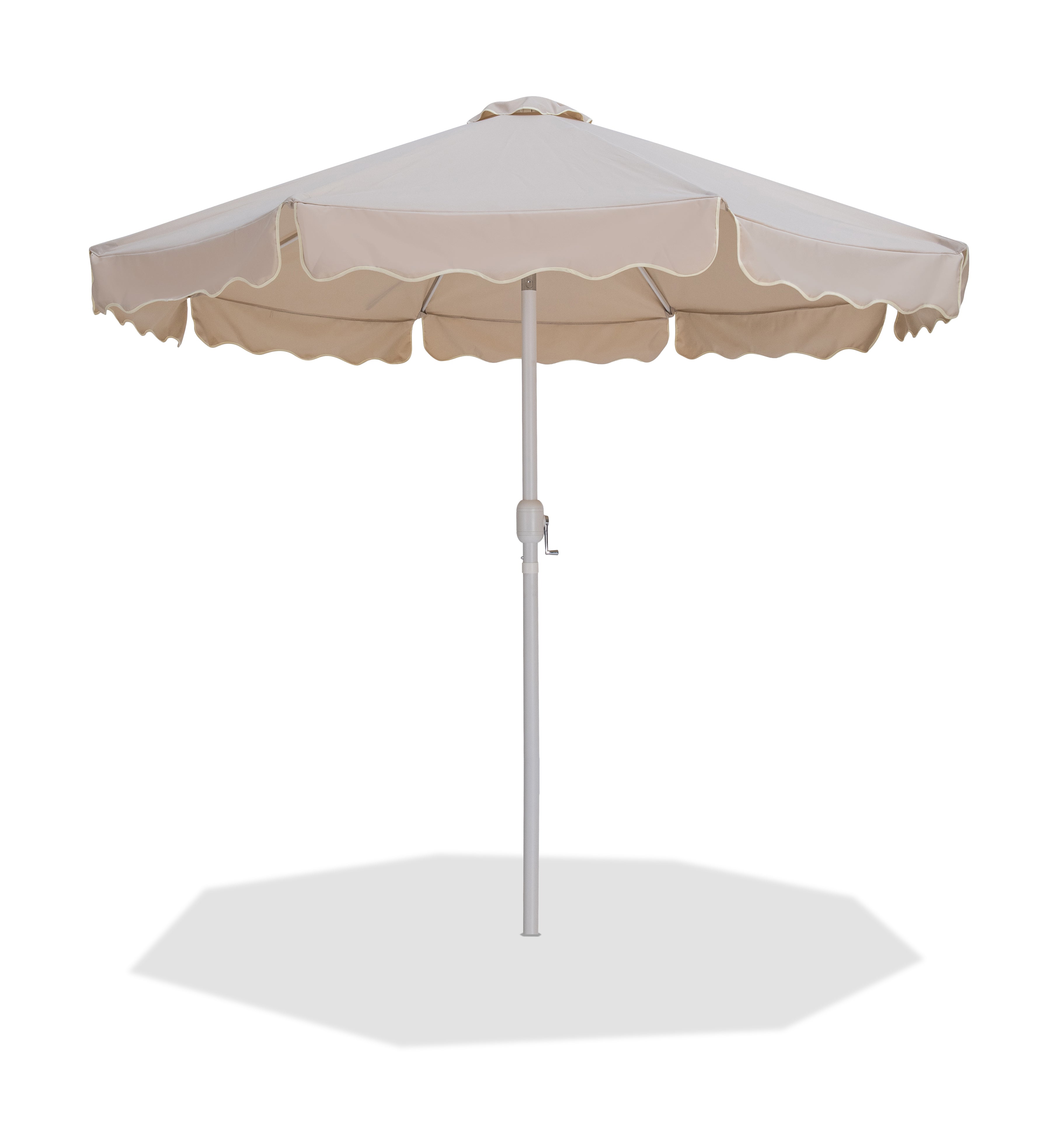 Amalfi Water Resistant Fabric And Aluminum Patio Umbrella