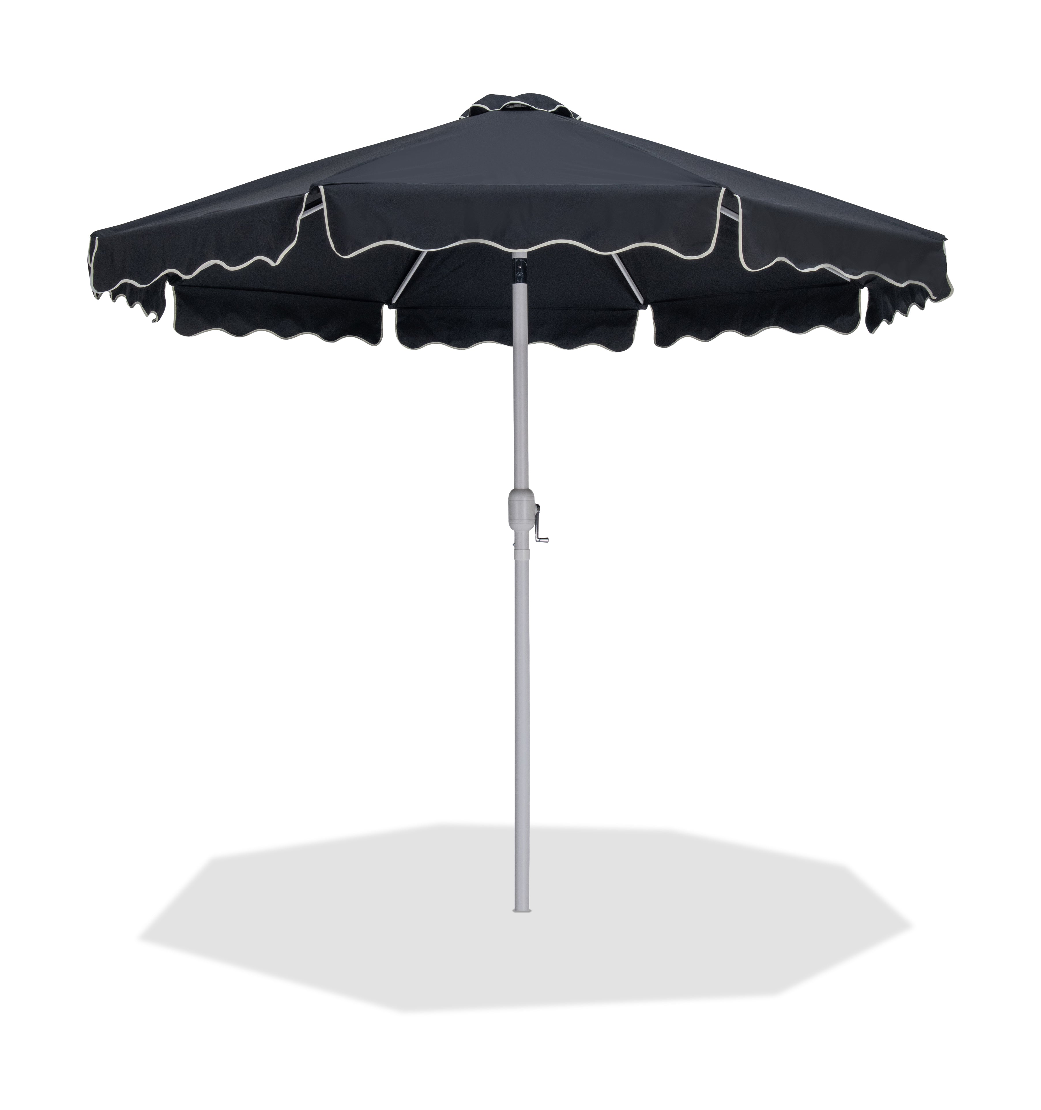 Amalfi Water Resistant Fabric And Aluminum Patio Umbrella