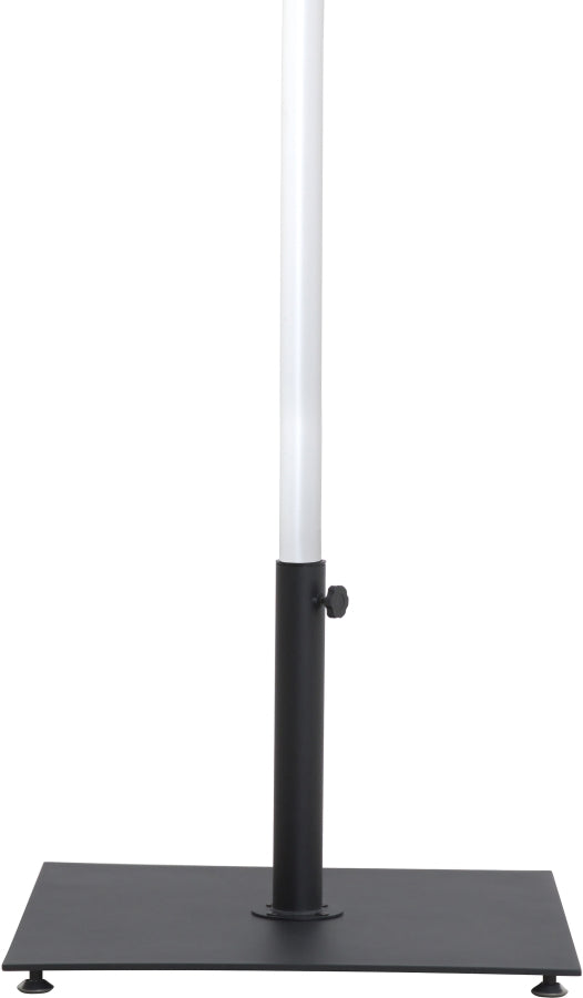 Amalfi Water Resistant Fabric And Aluminum Patio Umbrella With Base Set