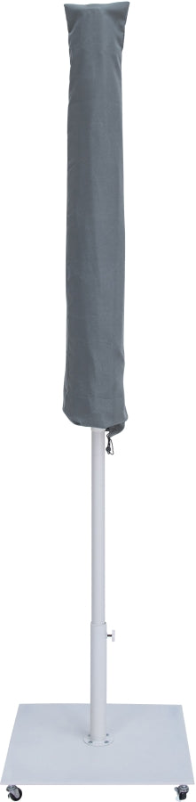Amalfi Water Resistant Fabric And Aluminum Patio Umbrella With Base Set