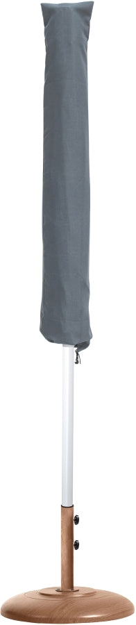 Amalfi Water Resistant Fabric And Aluminum Patio Umbrella With Base Set