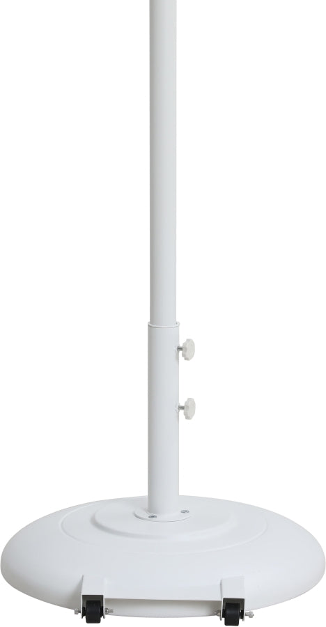 Amalfi Water Resistant Fabric And Aluminum Patio Umbrella With Base Set