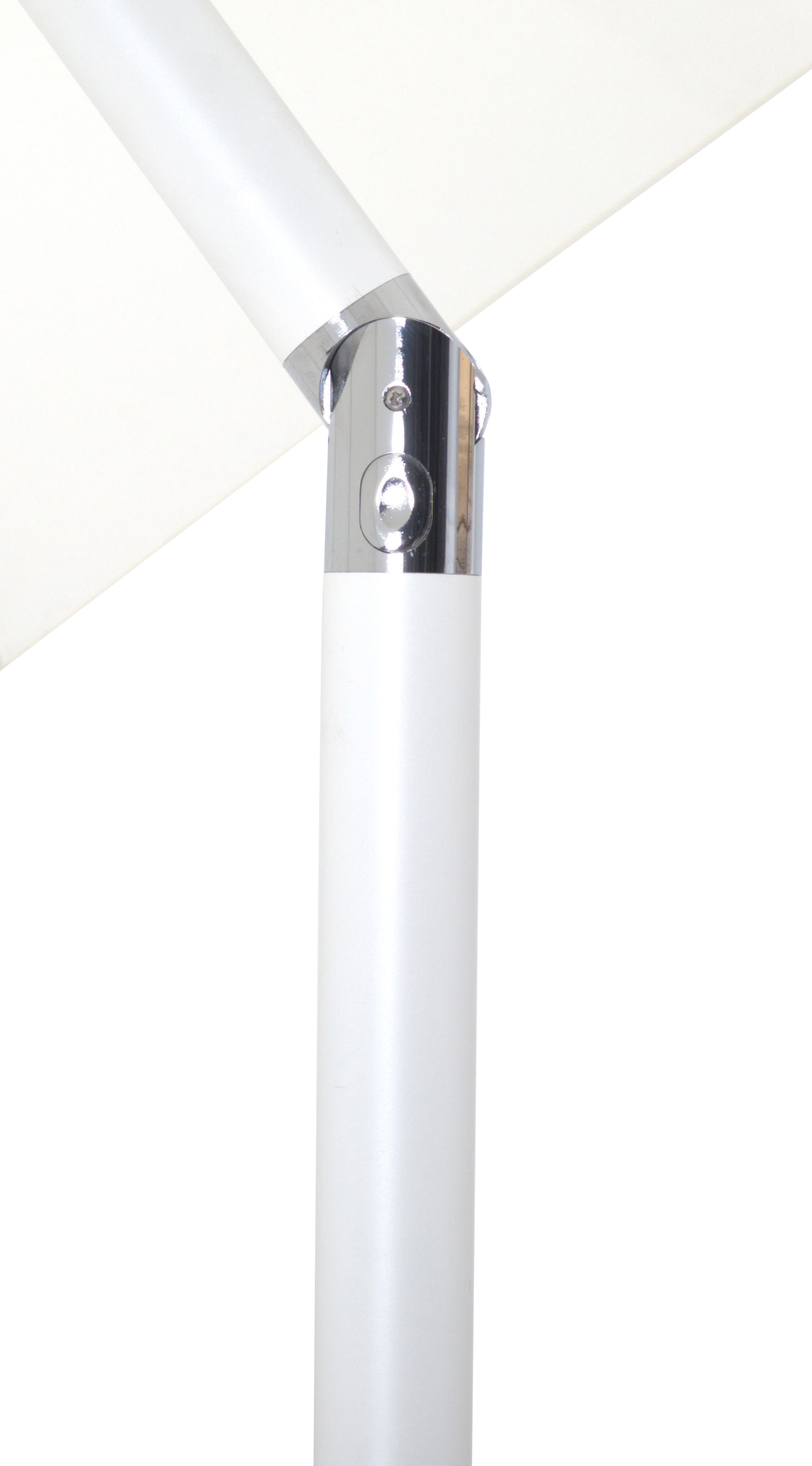 Amalfi Water Resistant Fabric And Aluminum Patio Umbrella With Base Set