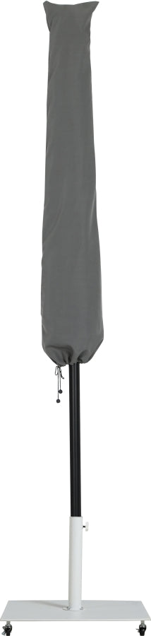 Amalfi Water Resistant Fabric And Aluminum Patio Umbrella With Base Set