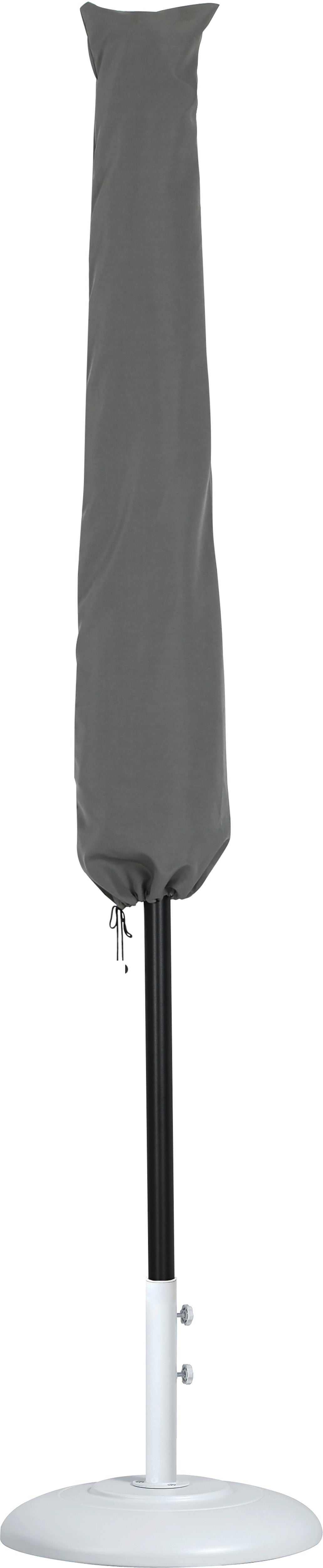 Amalfi Water Resistant Fabric And Aluminum Patio Umbrella With Base Set