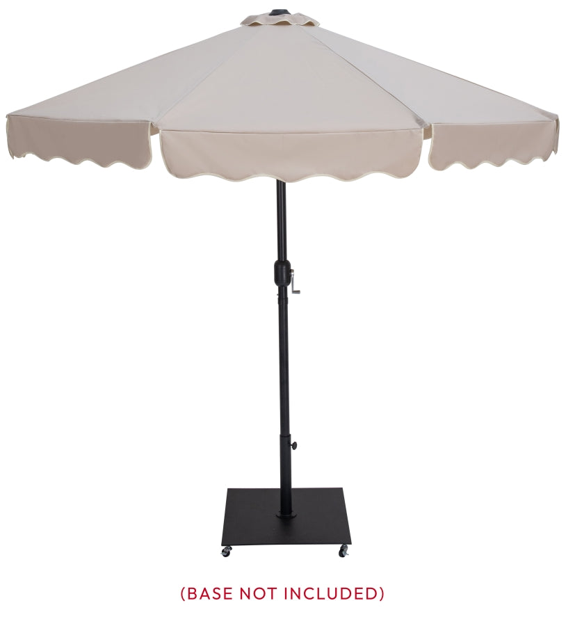 Amalfi Water Resistant Fabric And Aluminum Patio Umbrella