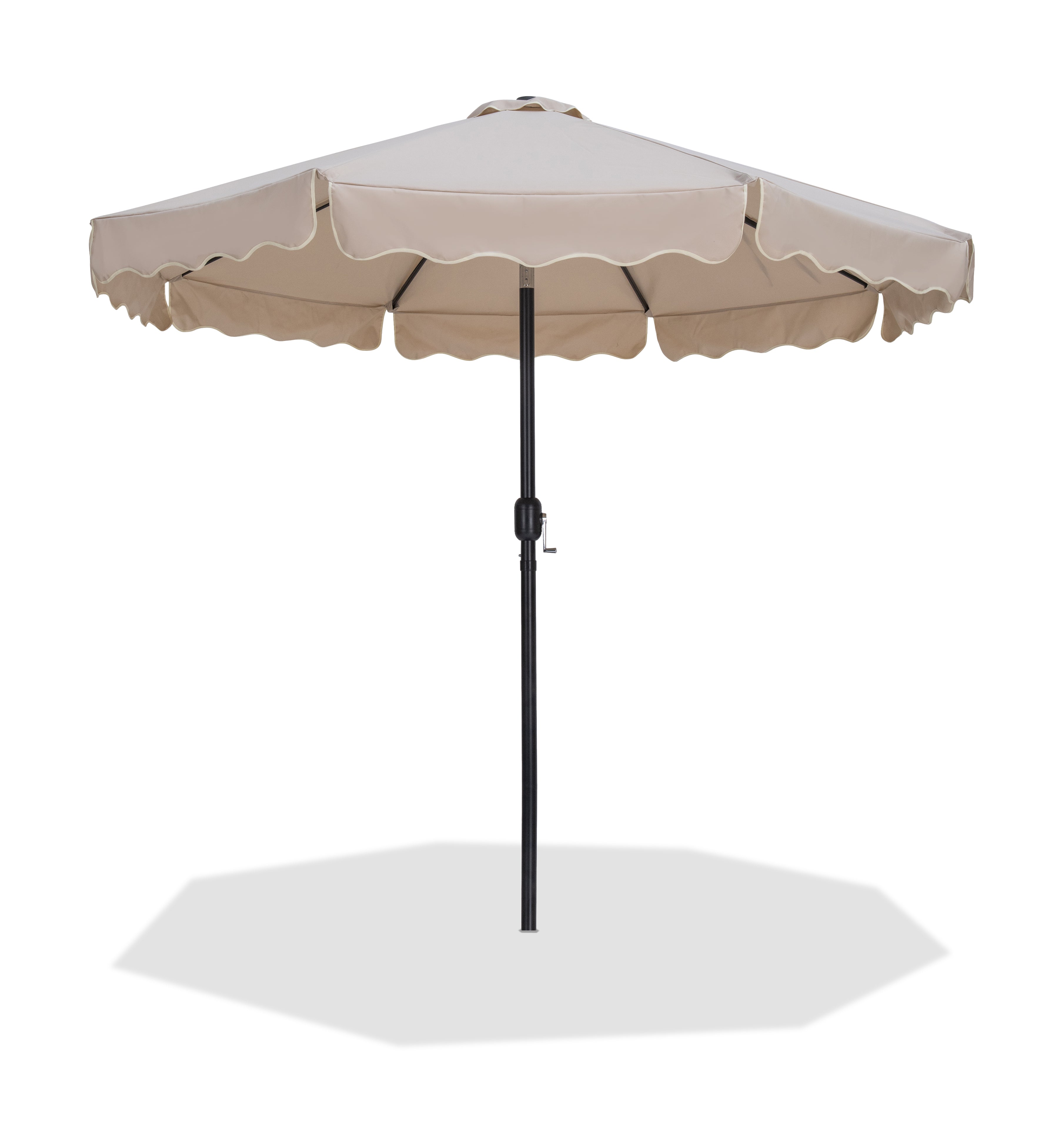 Amalfi Water Resistant Fabric And Aluminum Patio Umbrella