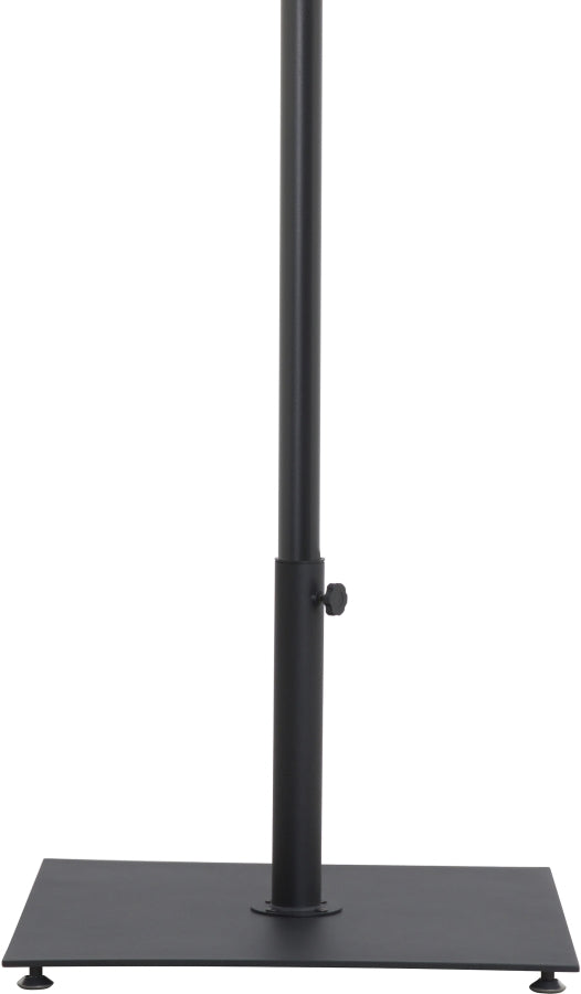 Amalfi Water Resistant Fabric And Aluminum Patio Umbrella With Base Set