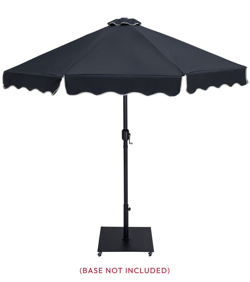 Amalfi Water Resistant Fabric And Aluminum Patio Umbrella