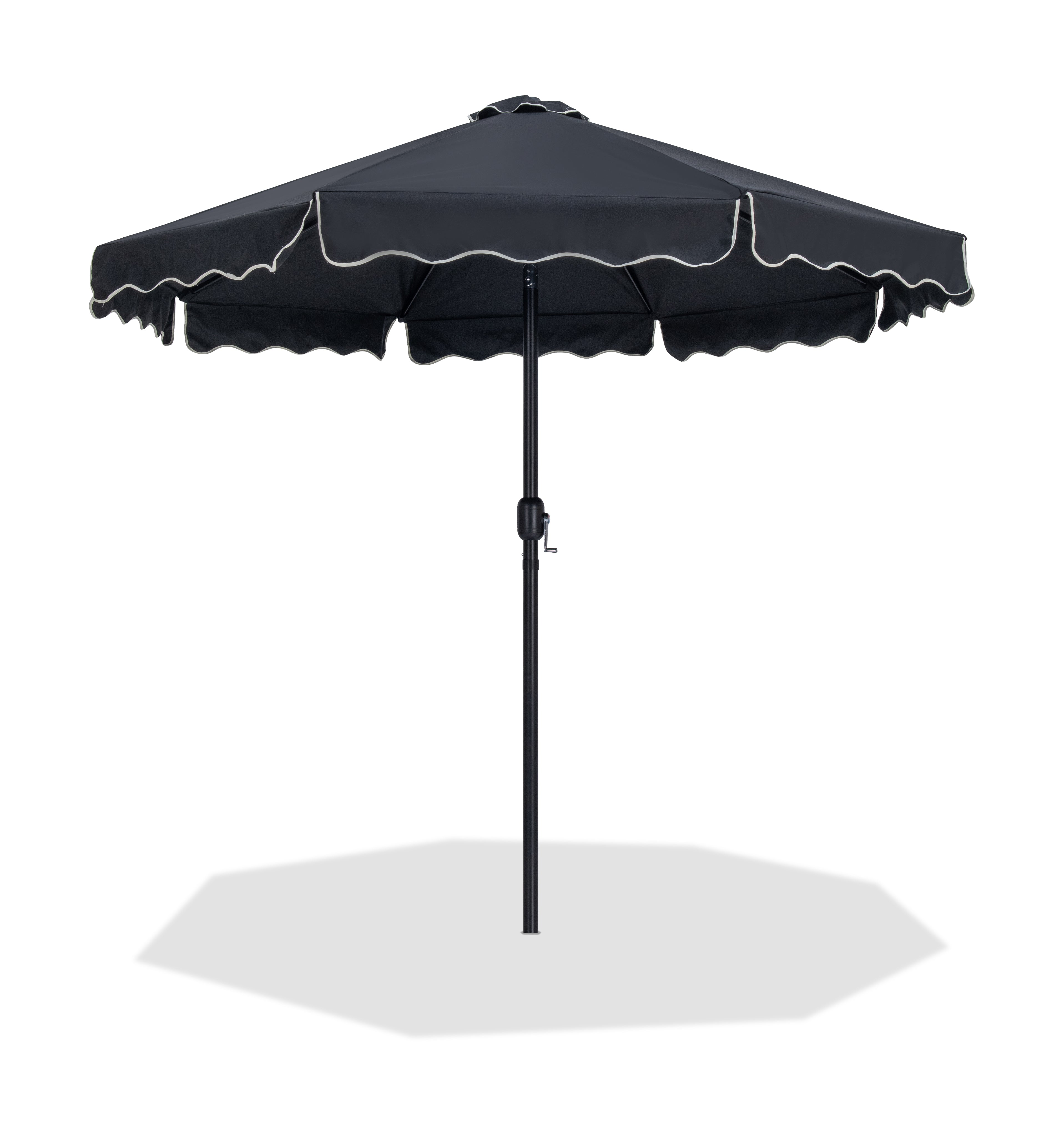 Amalfi Water Resistant Fabric And Aluminum Patio Umbrella