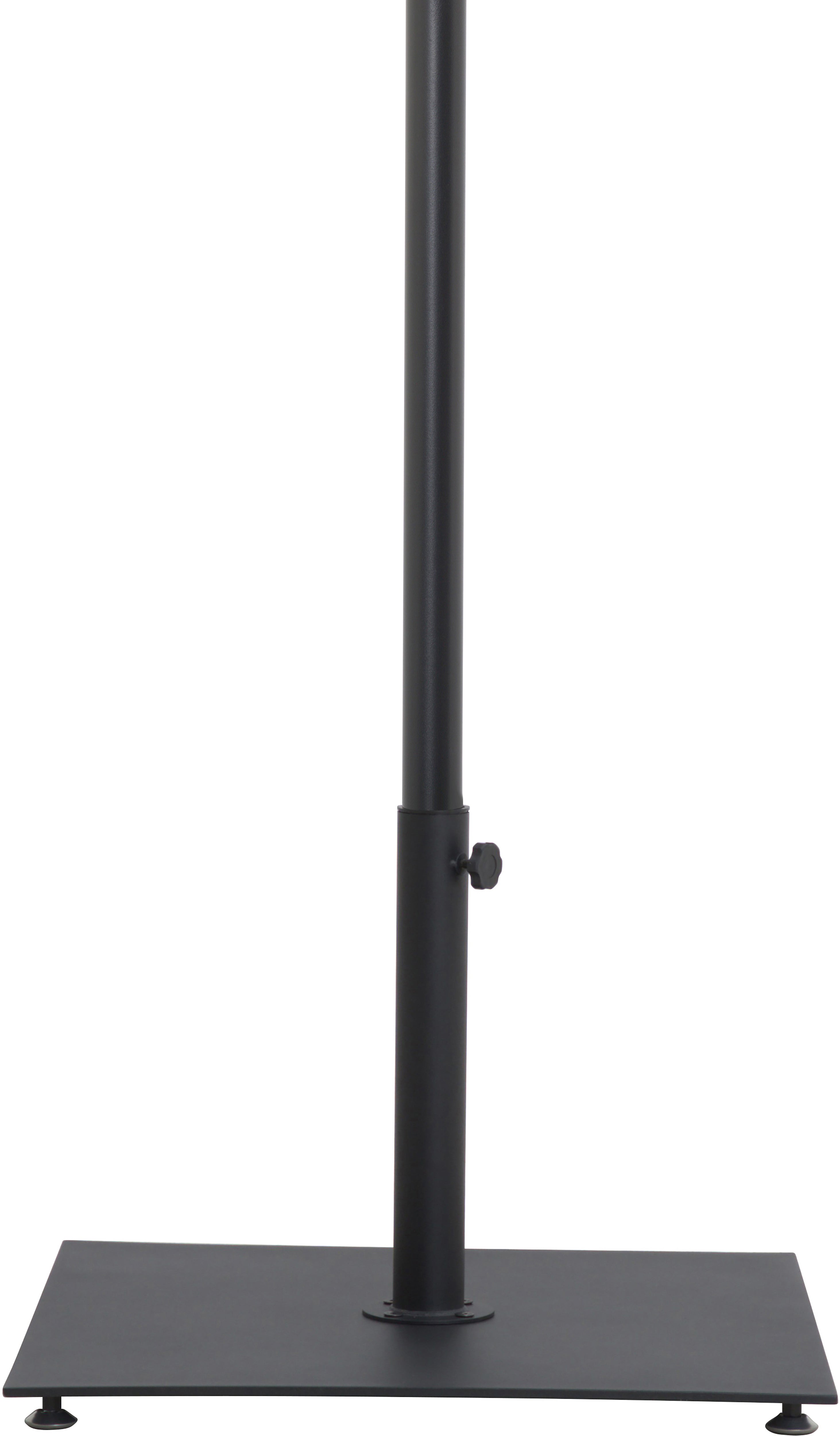 Amalfi Water Resistant Fabric And Aluminum Patio Umbrella With Base Set