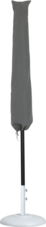 Amalfi Water Resistant Fabric And Aluminum Patio Umbrella With Base Set