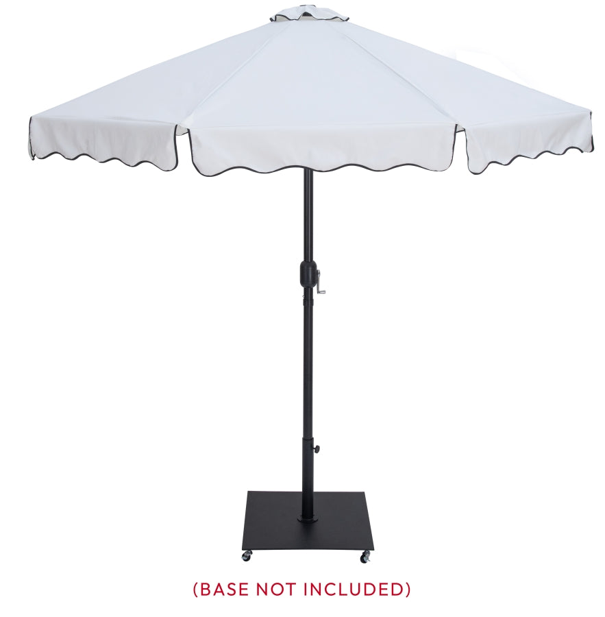 Amalfi Water Resistant Fabric And Aluminum Patio Umbrella