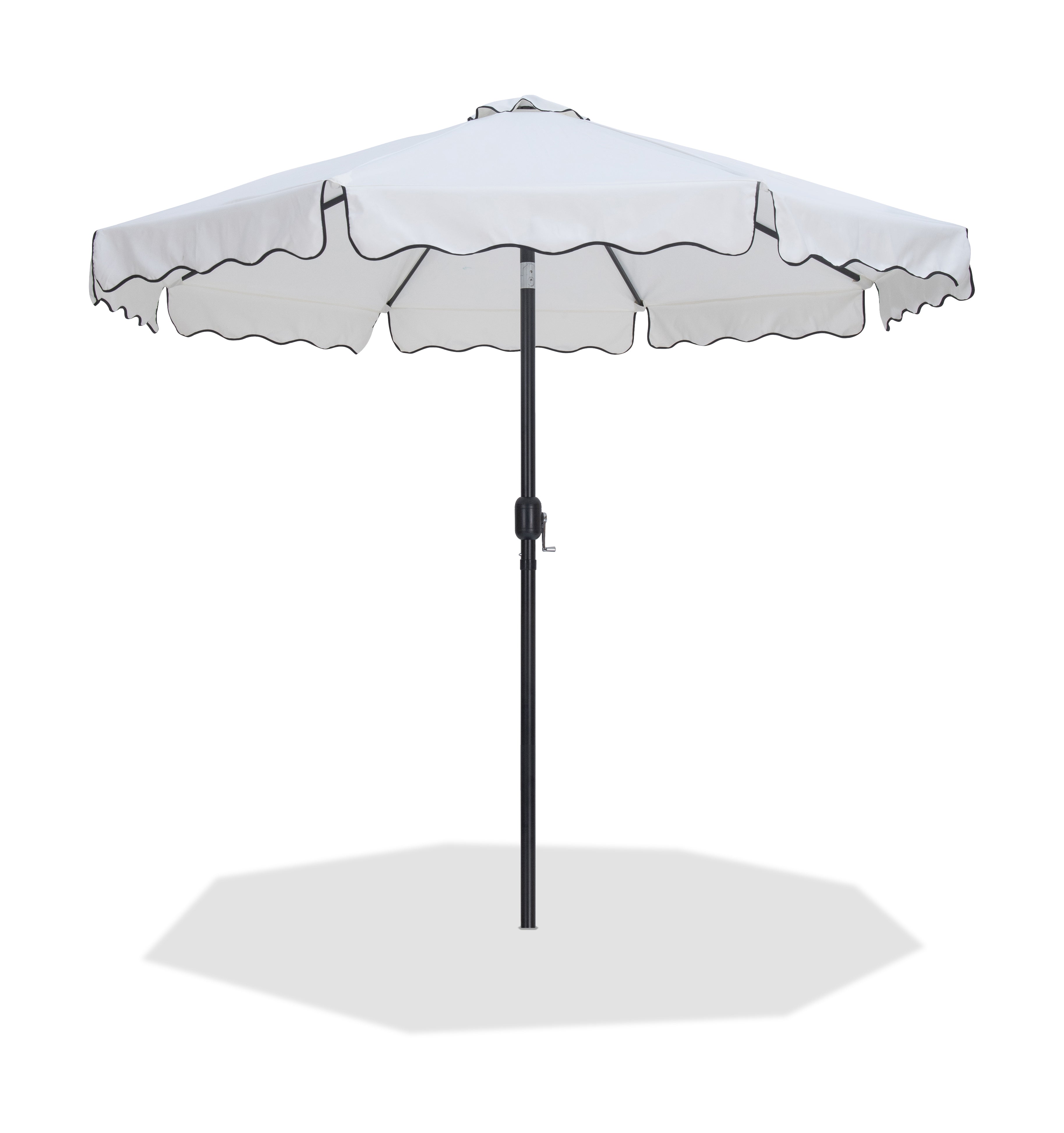 Amalfi Water Resistant Fabric And Aluminum Patio Umbrella