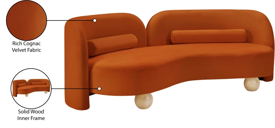 Daphne Velvet Sofa