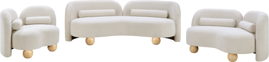 Daphne Boucle Fabric Sofa