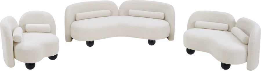 Daphne Boucle Fabric Sofa