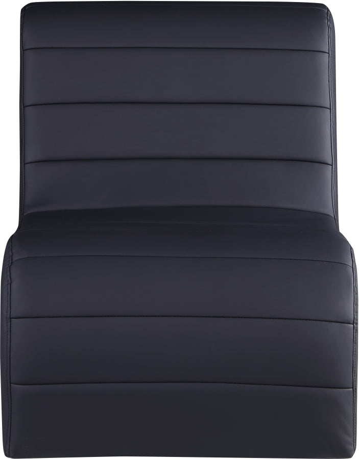 Ivy Vegan Leather Upholstered Accent Chair