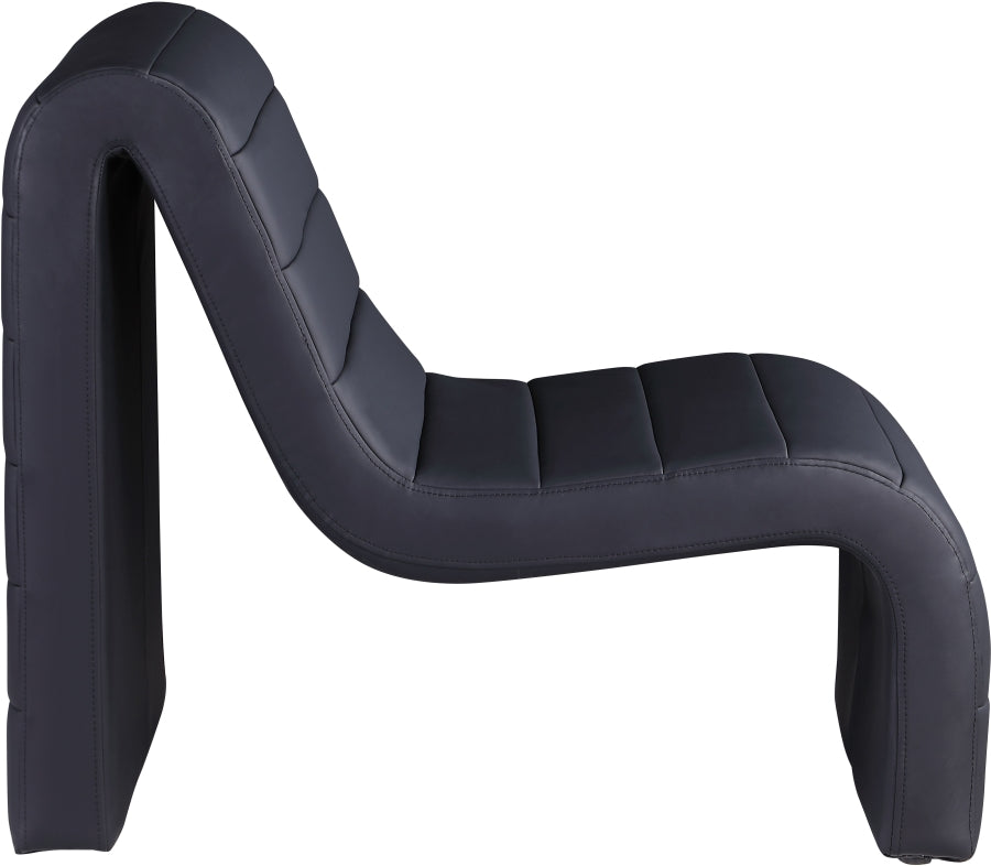 Ivy Vegan Leather Upholstered Accent Chair
