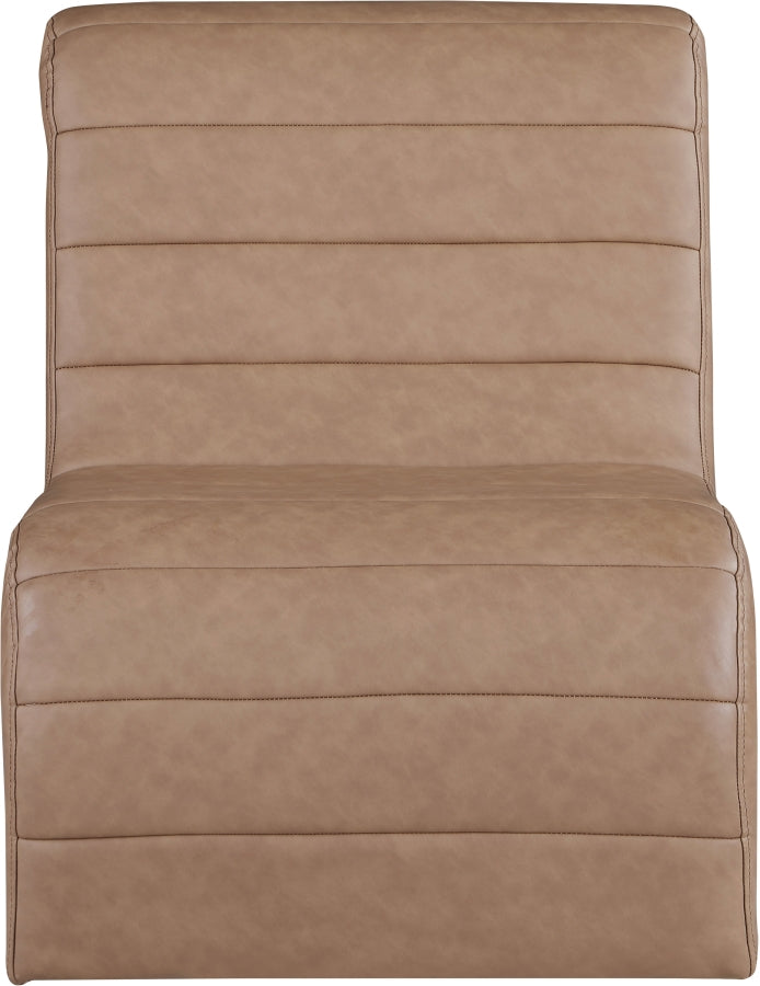Ivy Vegan Leather Upholstered Accent Chair
