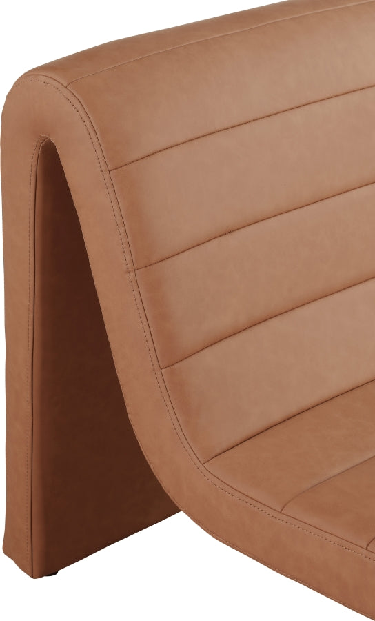 Ivy Vegan Leather Upholstered Accent Chair